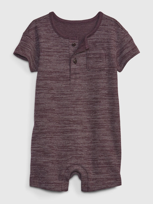 Baby Henley Shorty One-Piece