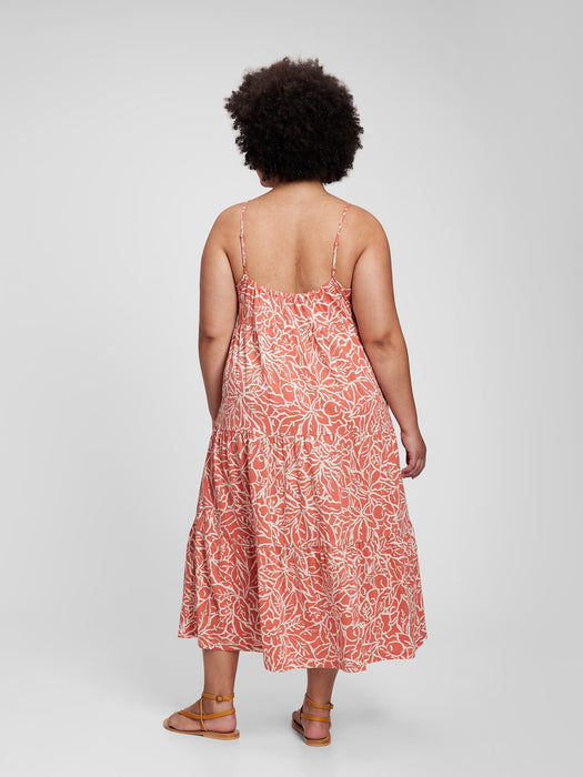 Halter Tiered Maxi Dress