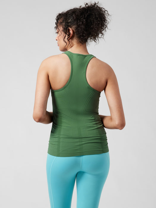 Speedlight Seamless Tank - Vineyard Green