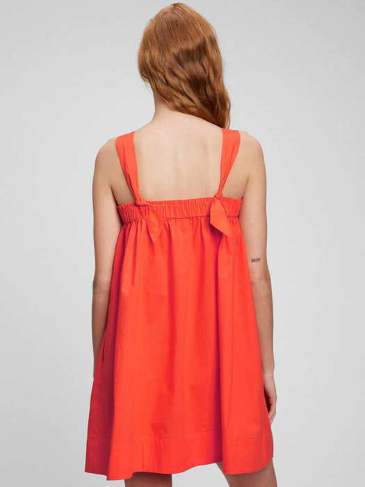 Tie-Back Babydoll Dress