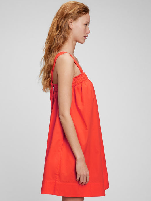 Tie-Back Babydoll Dress