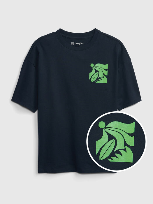 Gap &#215 Bailey Elder Kids 100% Organic Cotton Graphic T-Shirt