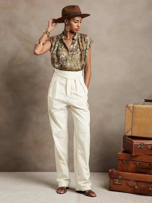 Petite Heritage Explorer Pant - Transition Cream