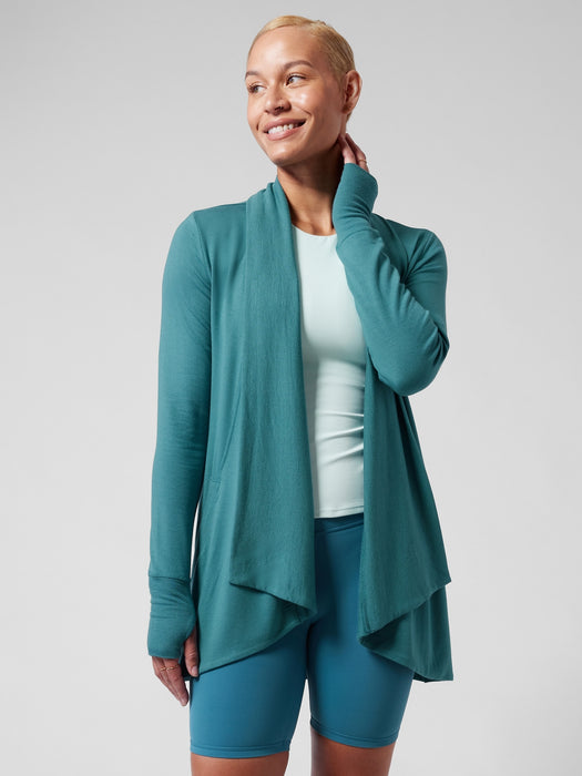 Pranayama Wrap - Borealis Green