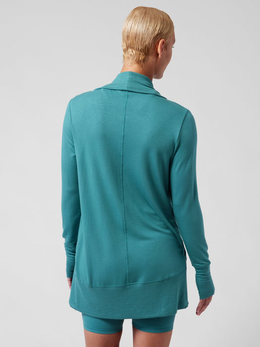 Pranayama Wrap - Borealis Green