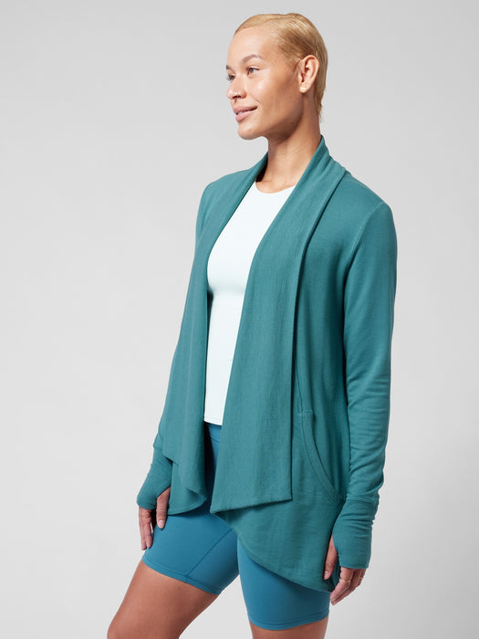 Pranayama Wrap - Borealis Green