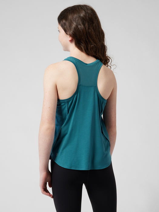 Athleta Girl Comeback Tank - Borealis Green