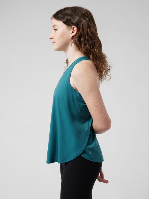 Athleta Girl Comeback Tank - Borealis Green