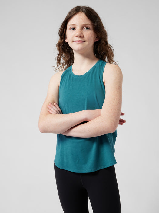 Athleta Girl Comeback Tank - Borealis Green