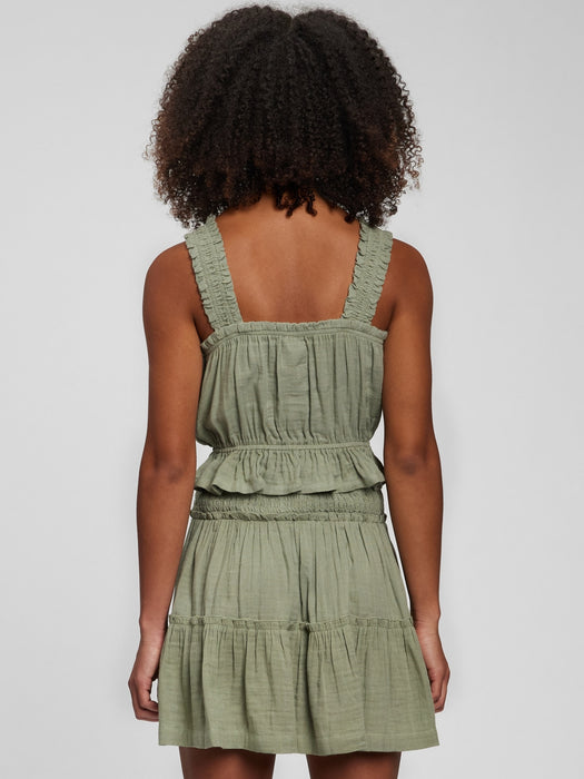 Teen Ruffle Tank Top