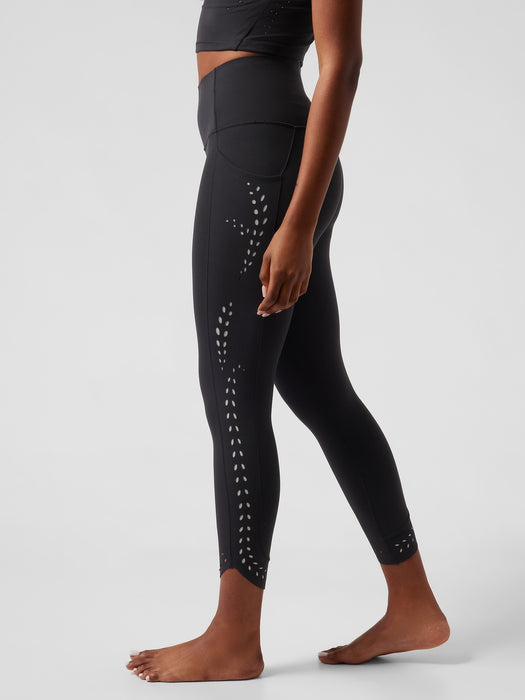 Salutation Stash Laser Cut 7/8 Tight - Black