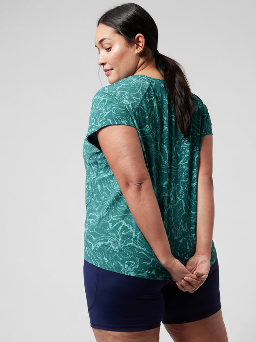 Ultimate Train Tee - Ripple Marble Borealis