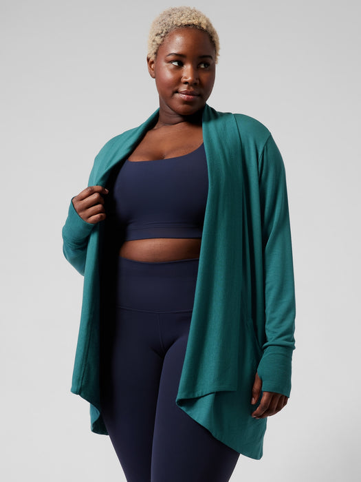 Pranayama Wrap - Borealis Green