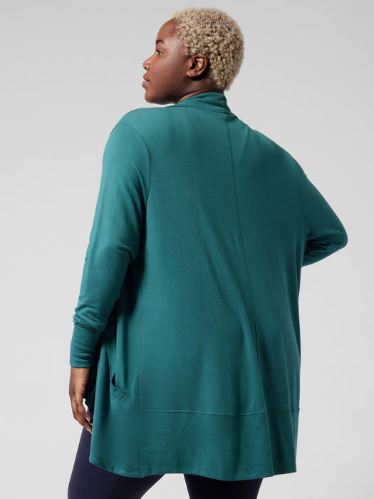 Pranayama Wrap - Borealis Green