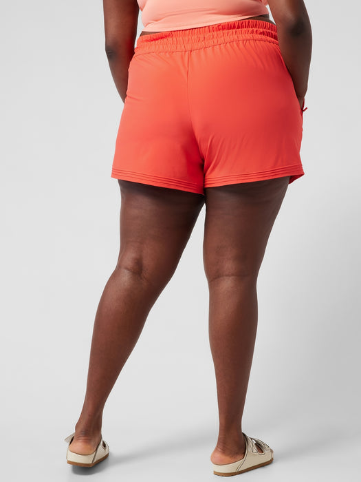 Newport 2.5" Board Short - Passionfruit Coral