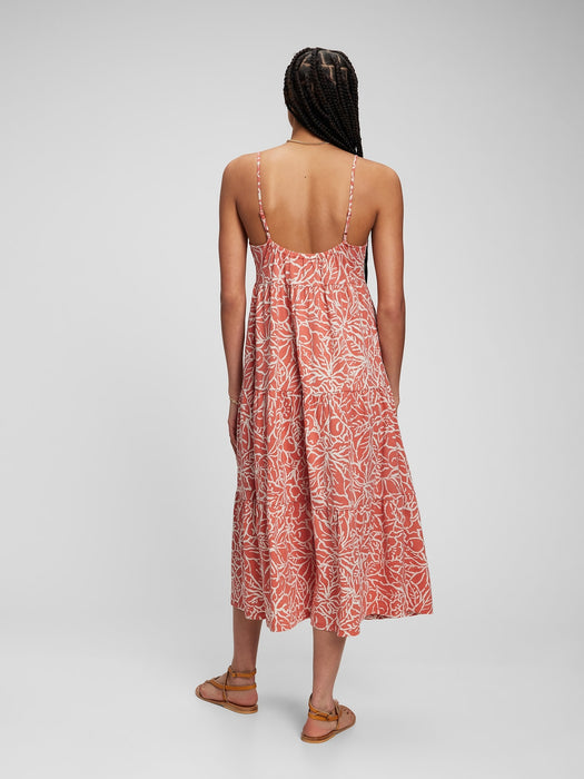 Halter Tiered Maxi Dress