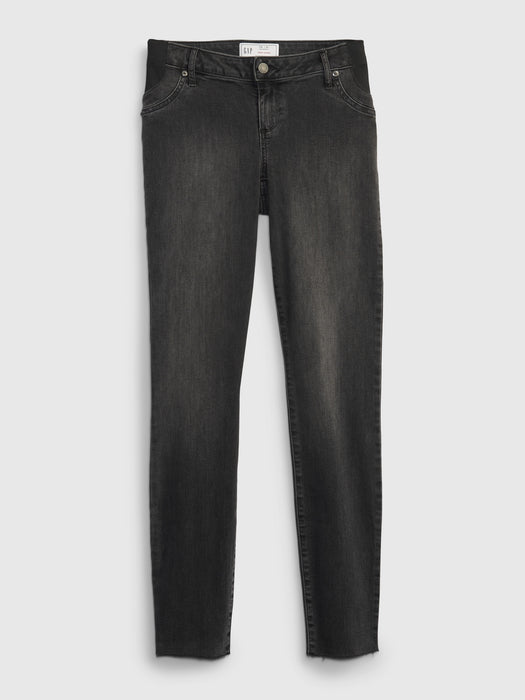 Maternity Inset Panel Skinny Jeans