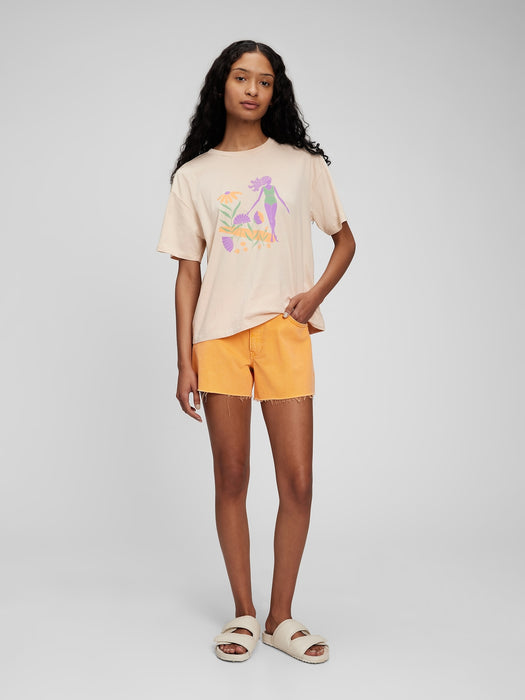 Gap &#215 Lizzy 100% Organic Cotton Graphic T-Shirt