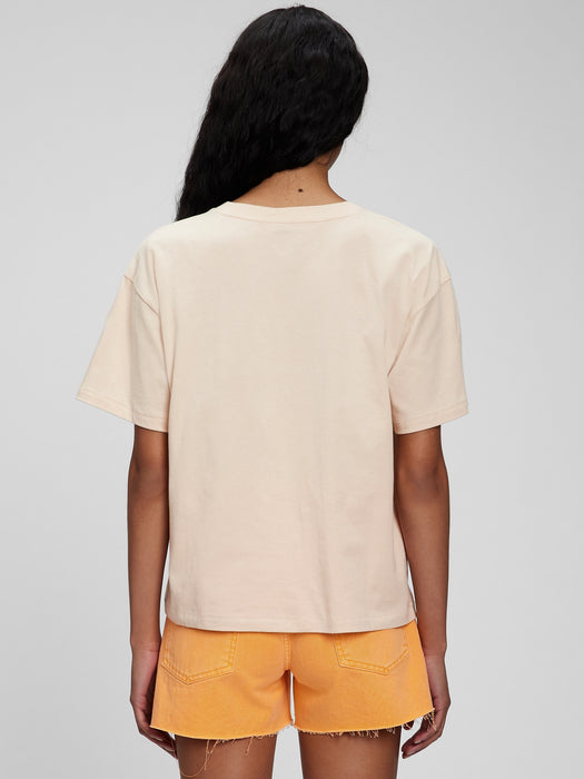 Gap &#215 Lizzy 100% Organic Cotton Graphic T-Shirt