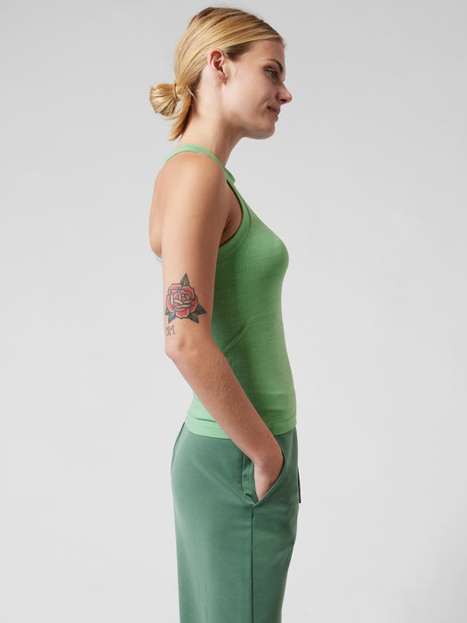Renew Seamless Racerback Tank - Raleigh Green Heather