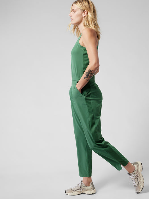 Brooklyn Jumpsuit - Vineyard Green