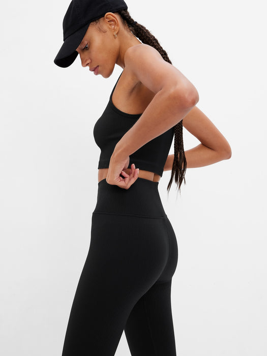 GapFit Seamless Ribbed 7/8 Leggings
