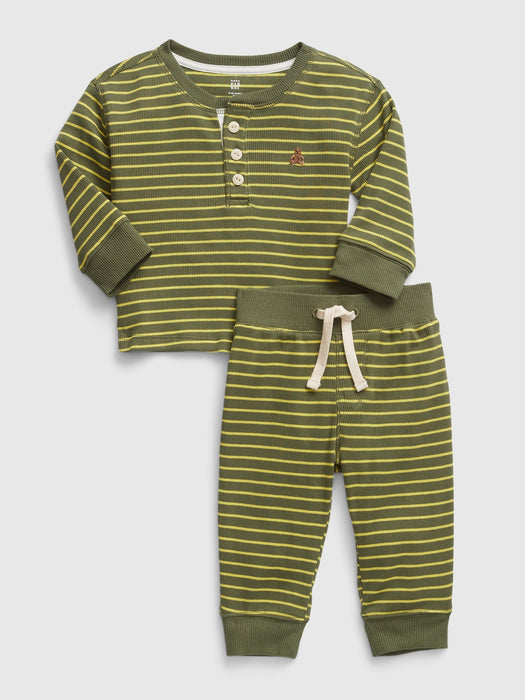Baby Rib Two-Piece Outfit Set