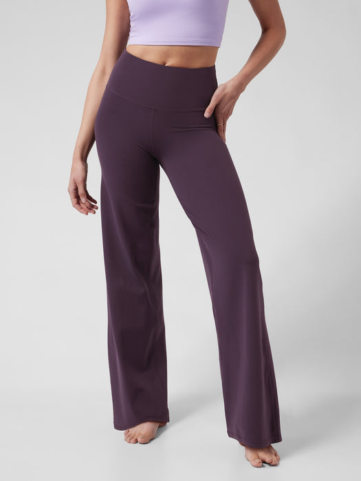 Elation Wide Leg Pant - Deep Crocus Violet