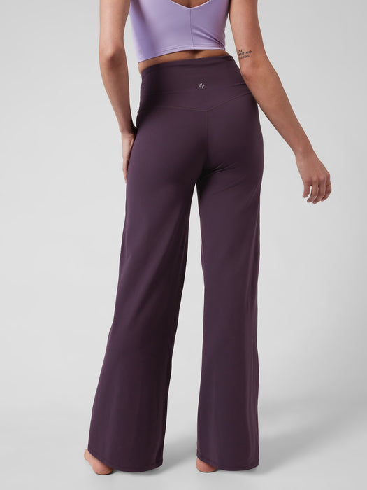 Elation Wide Leg Pant - Deep Crocus Violet