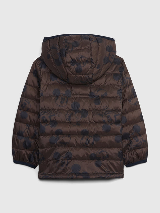 babyGap &#124 Disney 100% Recycled Mickey Mouse Lightweight Puffer Jacket