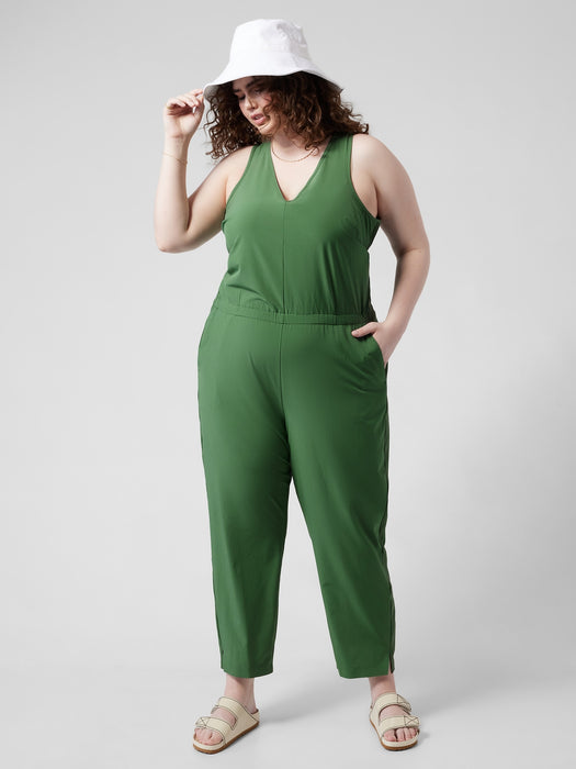 Brooklyn Jumpsuit - Vineyard Green