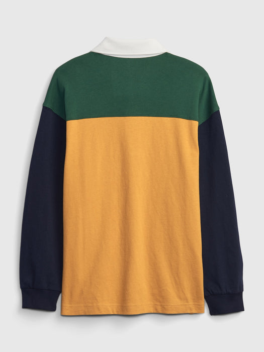 Kids Gap Logo Rugby Polo Shirt