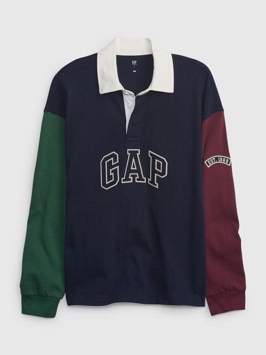 Kids Gap Logo Rugby Polo Shirt