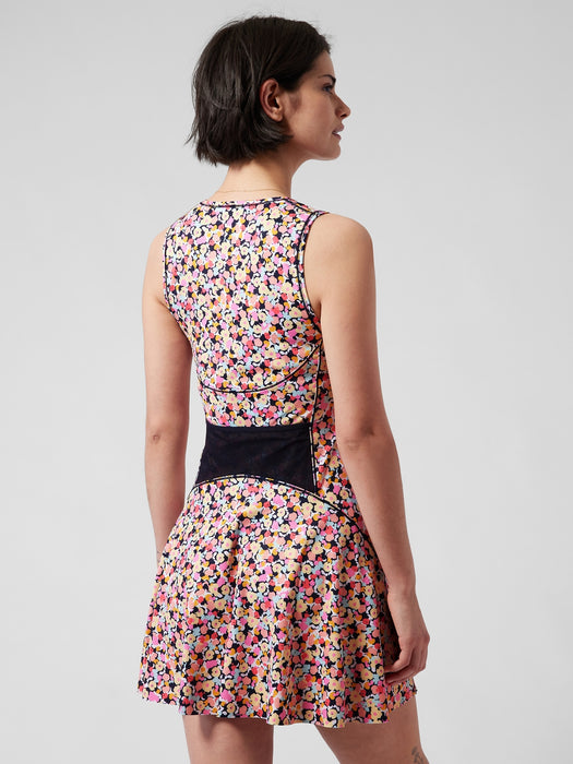 Ace Tennis Dress - Volley Floral Lunaria