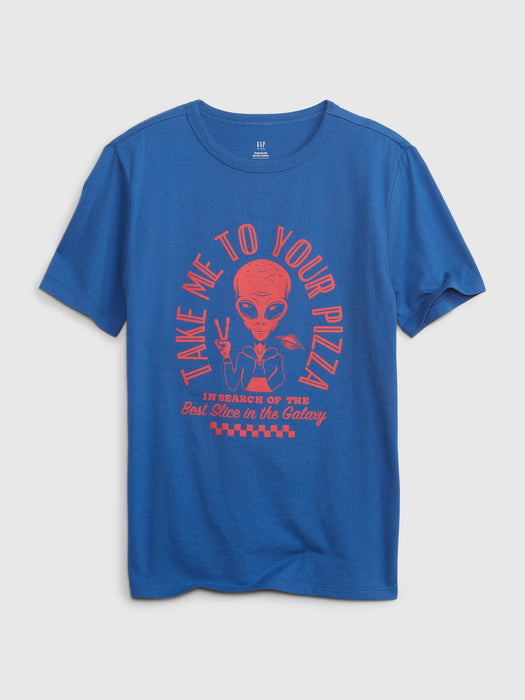 Kids 100% Organic Cotton Graphic T-Shirt