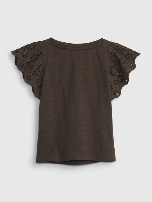 Toddler Eyelet Top