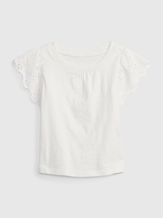 Toddler Eyelet Top