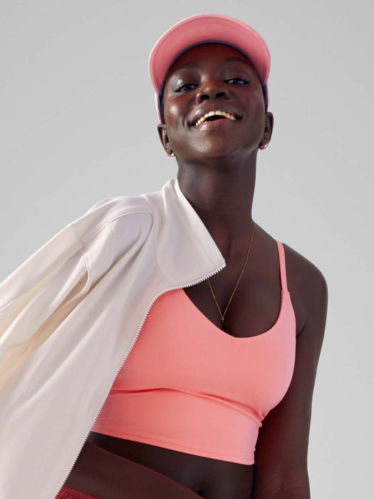 Ace Ribbed Visor - White