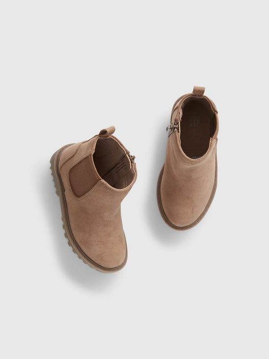 Toddler Ankle Boots - stoney taupe brown