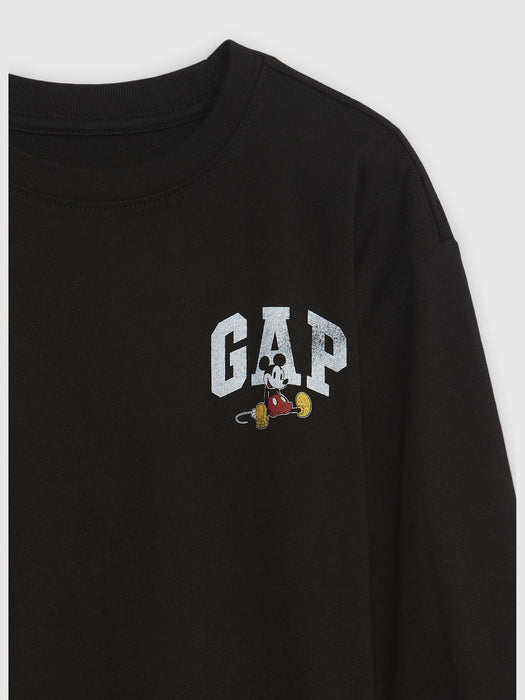 Gap &#215 Disney Toddler 100% Organic Cotton Mickey Mouse Graphic T-Shirt - black
