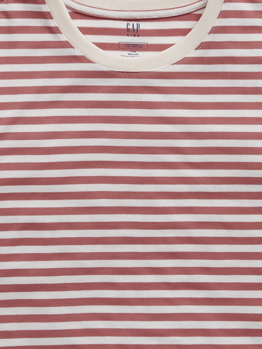 Kids 100% Recycled Stripe PJ Shorts Set