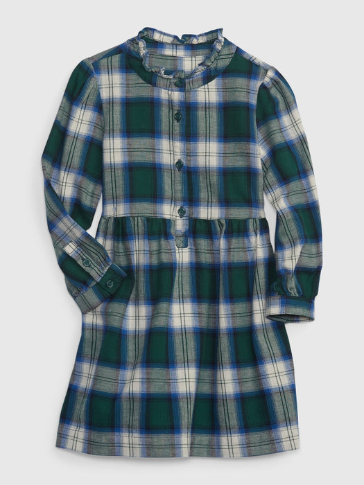 Toddler Ruffle Plaid Dress