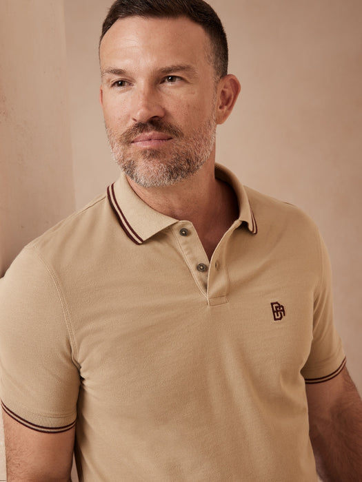 Pique Polo - MAVERICK TAN