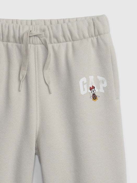 Gap &#215 Disney Toddler Minnie Mouse Fleece Sweatpants - moonstone beige