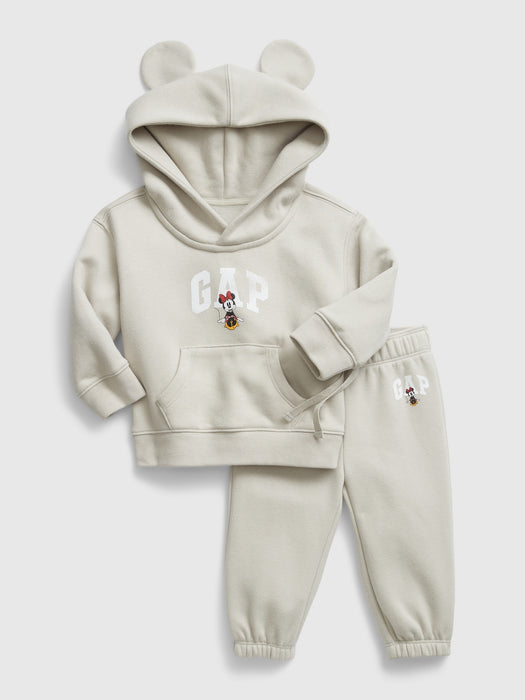Gap &#215 Disney Baby Minnie Mouse Sweat Set - moonstone beige