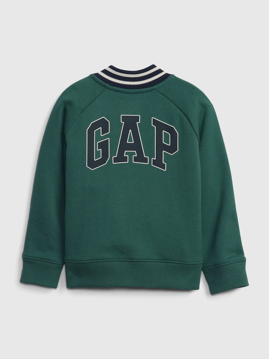 babyGap &#124 Disney Organic Cotton Varsity Jacket - bistro green