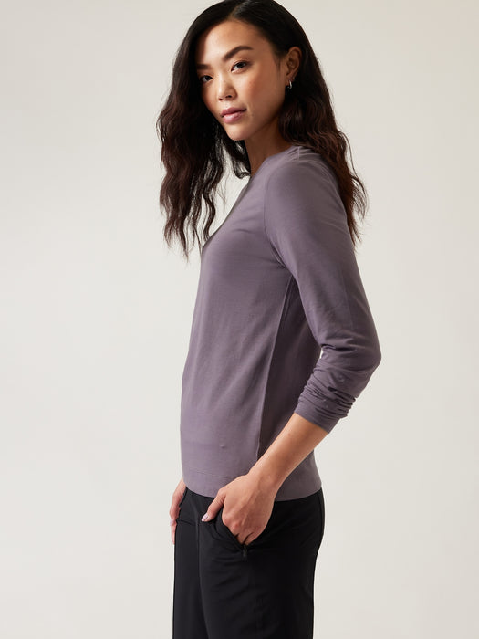 Outbound Top - Dusk Violet