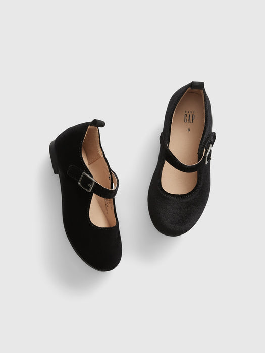 Toddler Ballet Slipper - true black