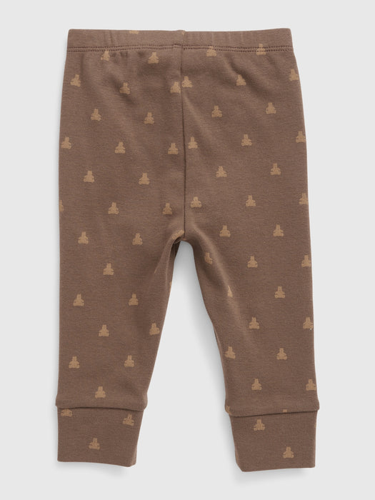 Baby 100% Organic Cotton Print Pants (3-Pack)