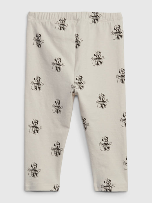 babyGap &#124 Disney Organic Cotton Mix and Match Minnie Mouse Leggings - birch beige
